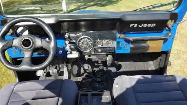 1986 Jeep Cj 7 Interior Pictures Cargurus