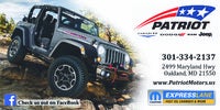 Patriot Chrysler Dodge Jeep logo