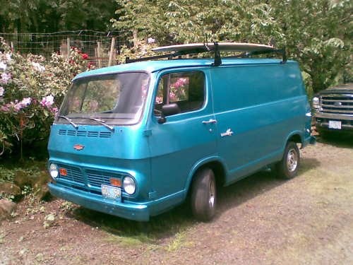 1967 hot sale chevy van