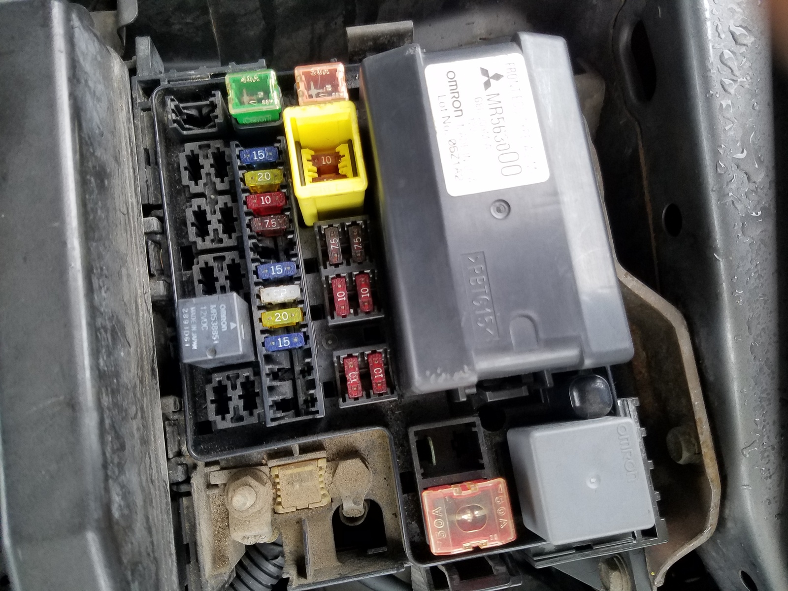 Mitsubishi Eclipse Questions - Car died, but fuel pump is ... diagram of fuse compartment of mitsubishi eclipse 2001 