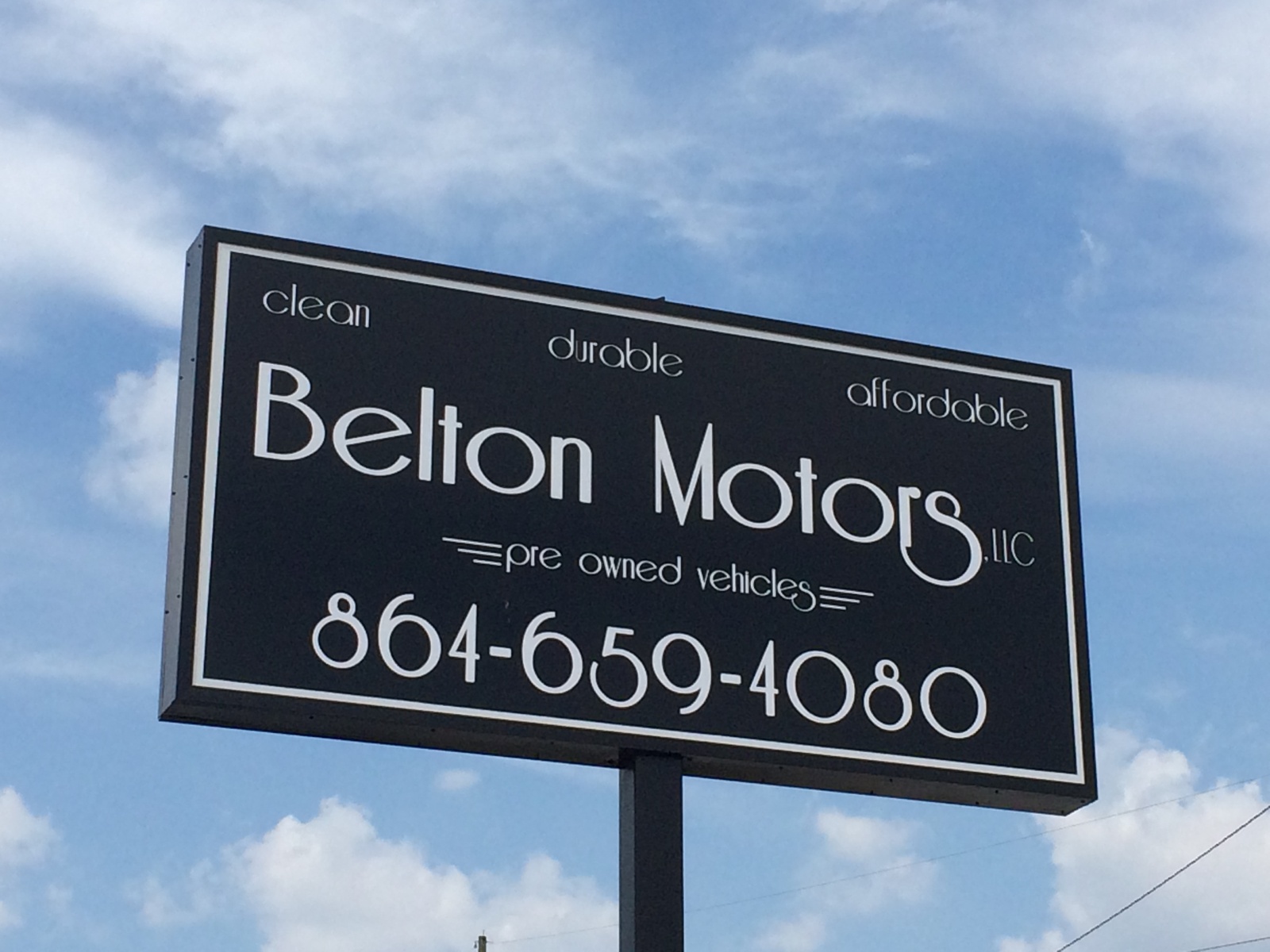 Belton Motors LLC Belton, SC Read Consumer reviews, Browse Used and