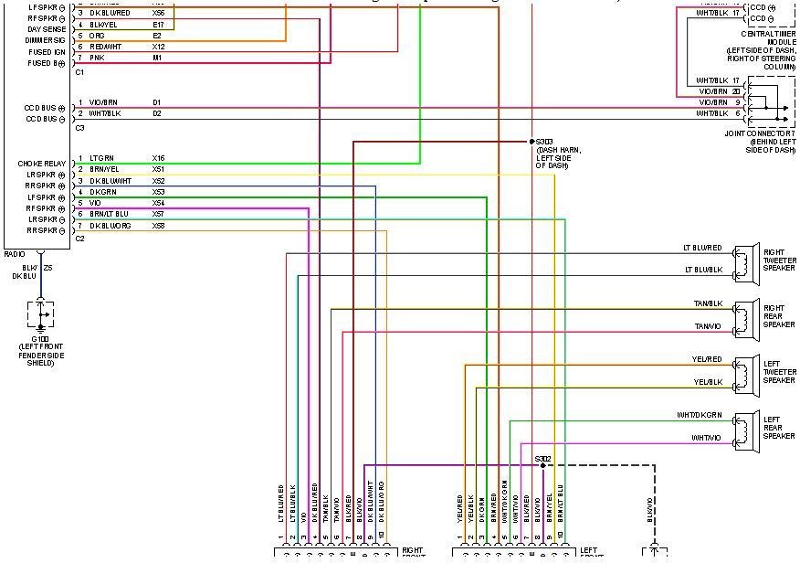 2007 Dodge Ram 1500 Radio Wiring Harness Pics - Wiring Diagram Sample