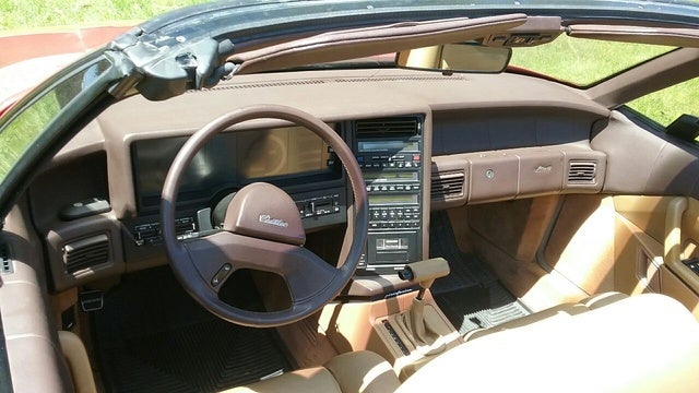 1988 Cadillac Allante Interior Pictures Cargurus
