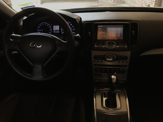 Infiniti g25 салон