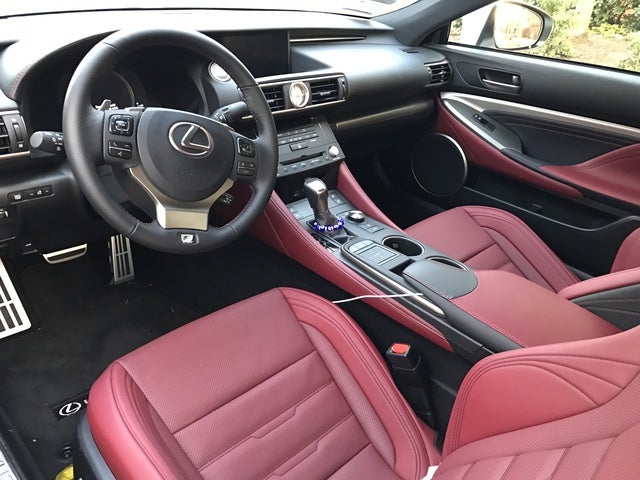 2017 Lexus Rc 350 Interior Pictures Cargurus