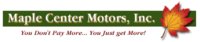 Maple Center Motors logo
