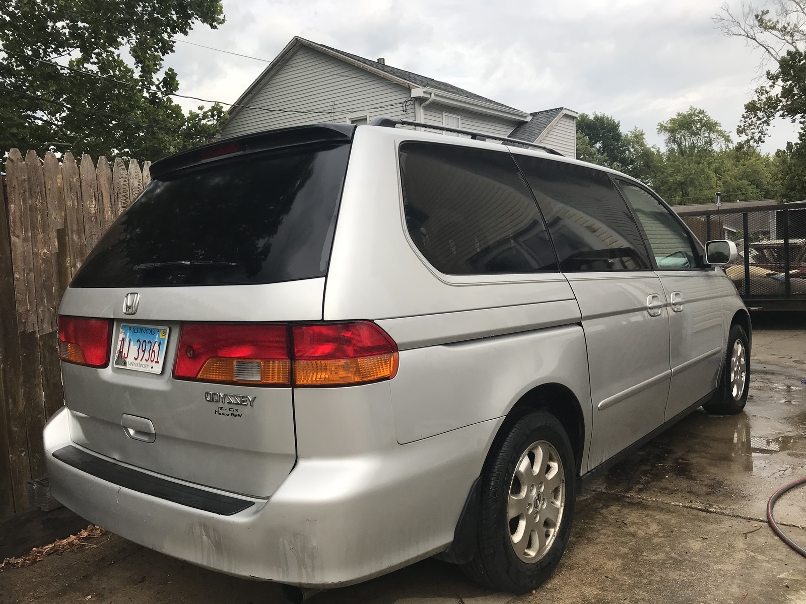 2002 honda odyssey van