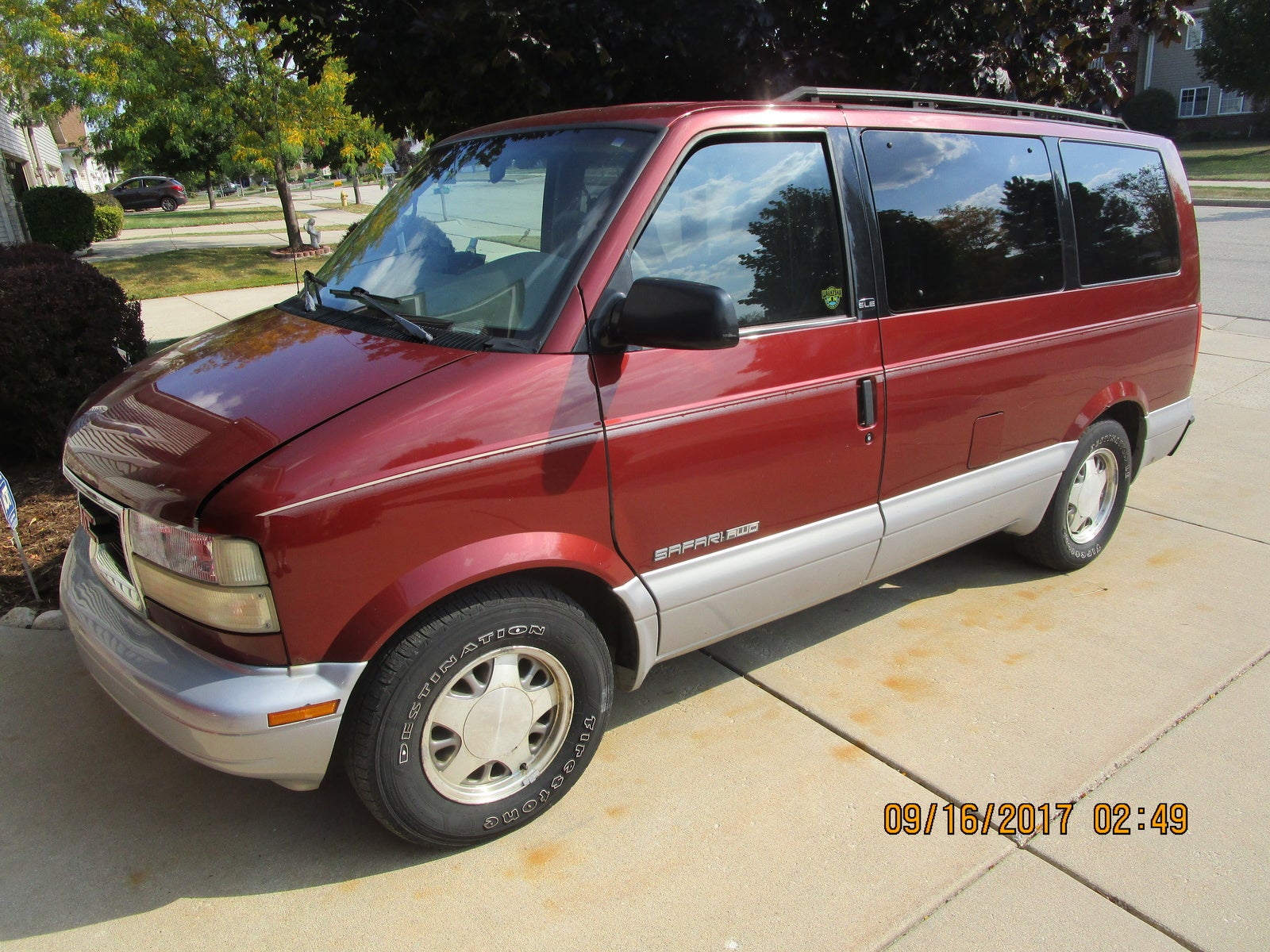 1998 gmc safari van for sale