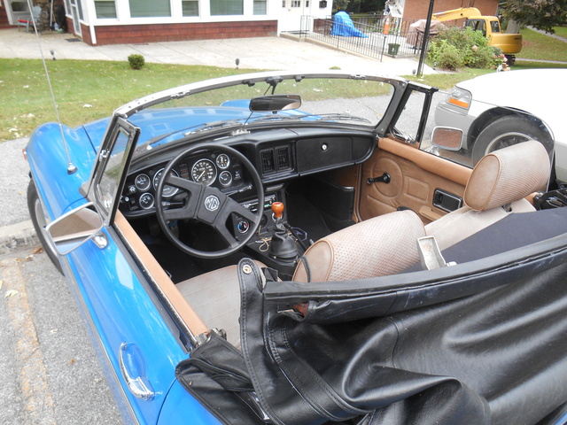 1978 MGB Interior