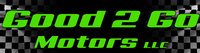 Good 2 Go Motors logo