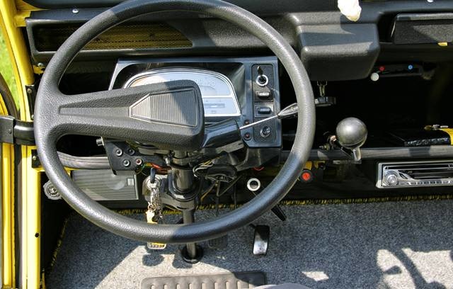 citroen 2cv interior pictures