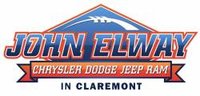 John Elway's Claremont Chrysler Dodge Jeep RAM logo