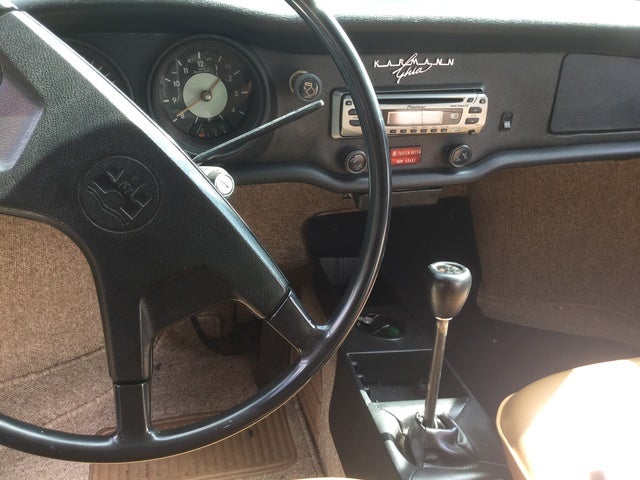 1974 Volkswagen Karmann Ghia Interior Pictures Cargurus