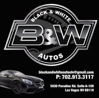 Black & White Autos logo