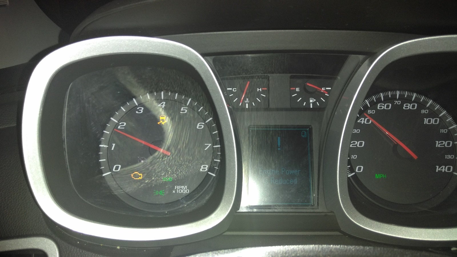 2015 chevy equinox dashboard lights
