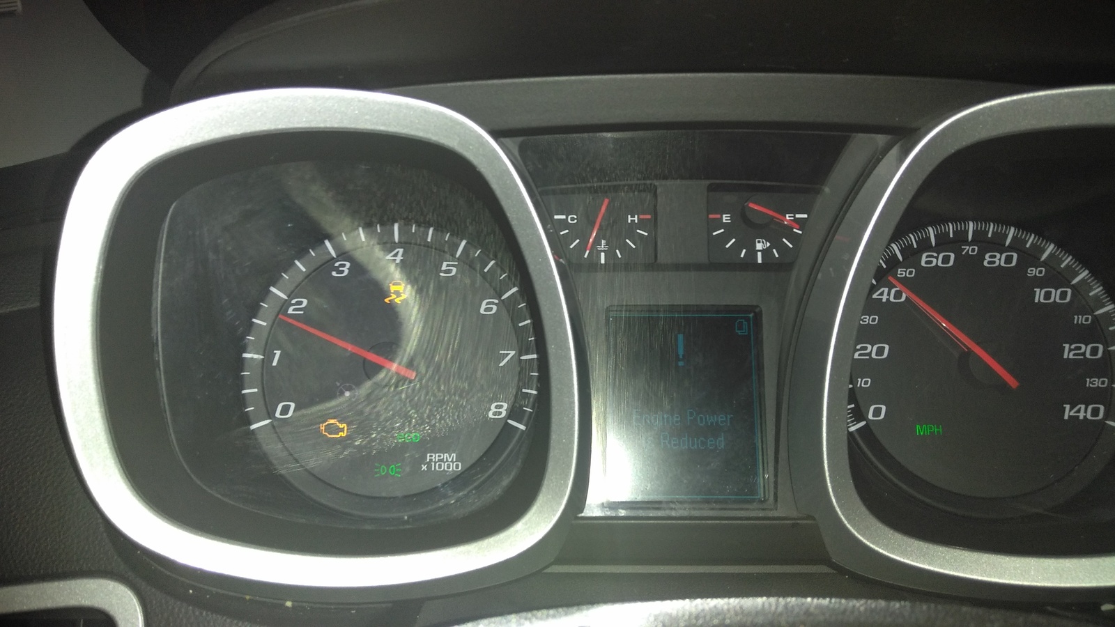 Check Engine Light On 2016 Chevy Equinox