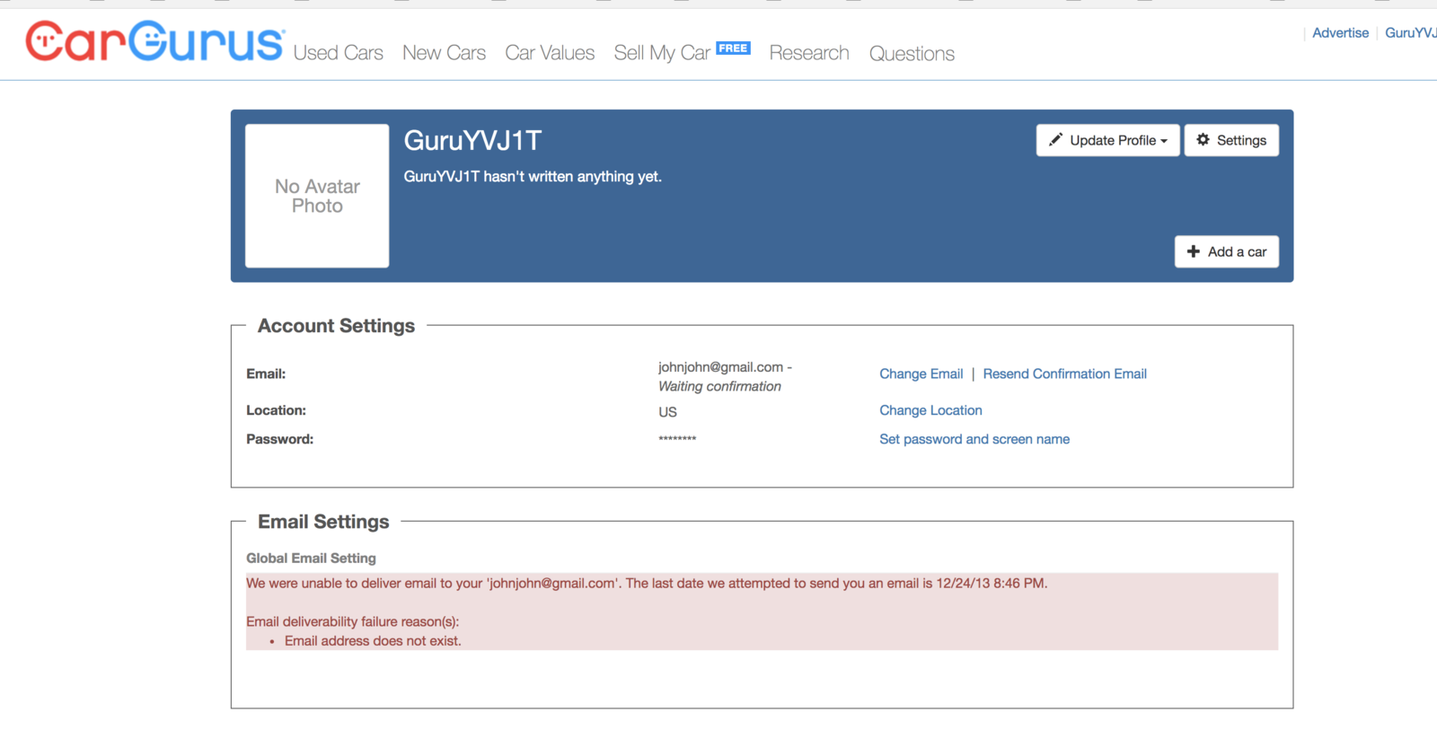 how do i sell my car on cargurus