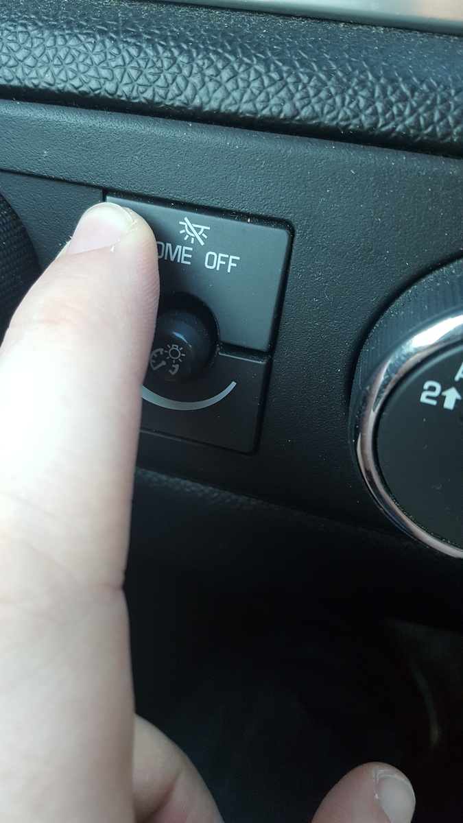 Red Interior Car Lights Won't Turn Off