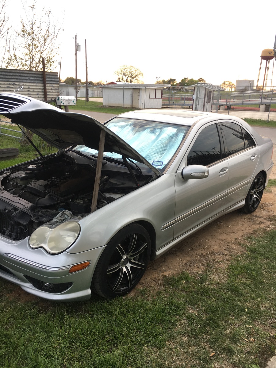 2005 mercedes c230 kompressor bad engine and transmission