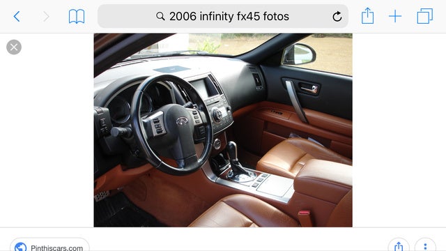 2006 Infiniti Fx45 Interior Pictures Cargurus