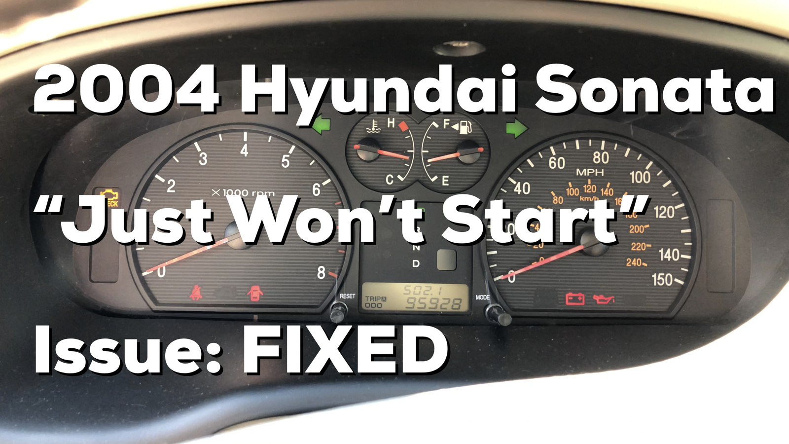 Hyundai Sonata Questions Car Won T Do Anything When You Try To Start It Happens Intermittently Cargurus