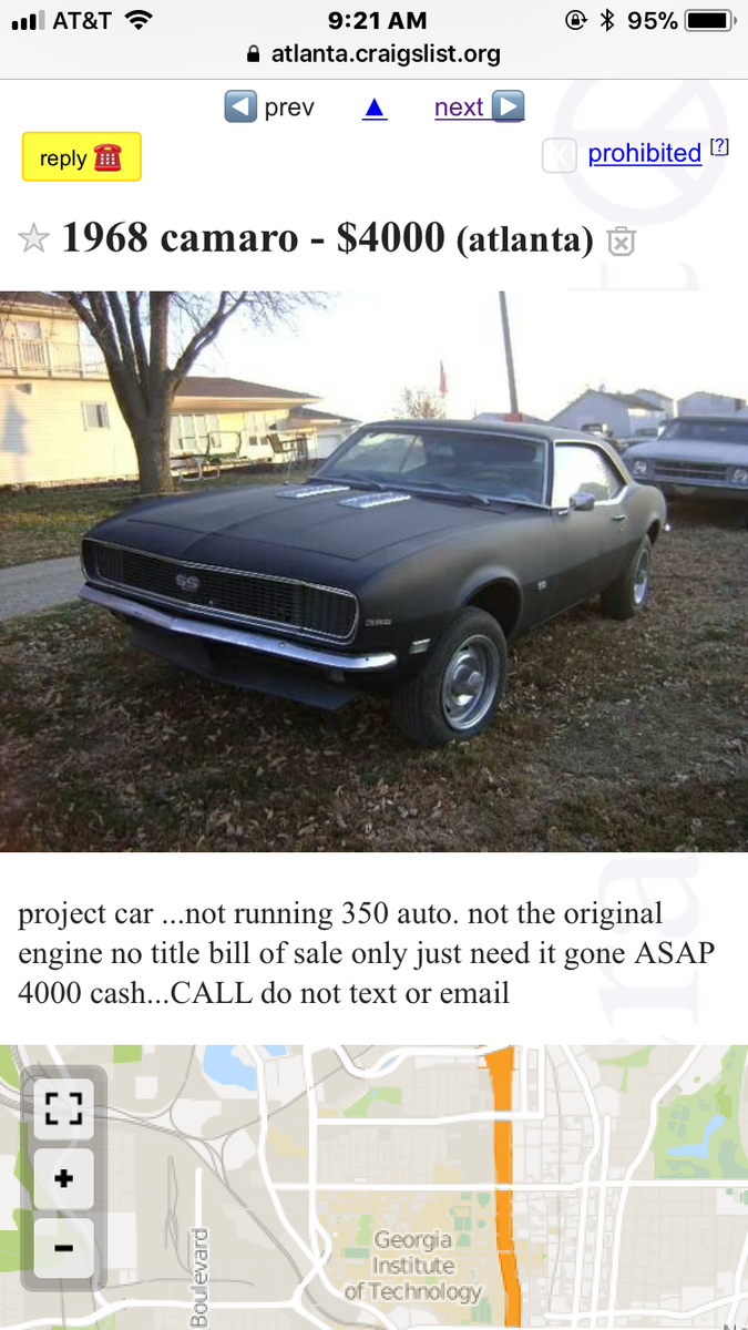 Chevrolet Camaro Questions - how many 1968 rs ss camero's were