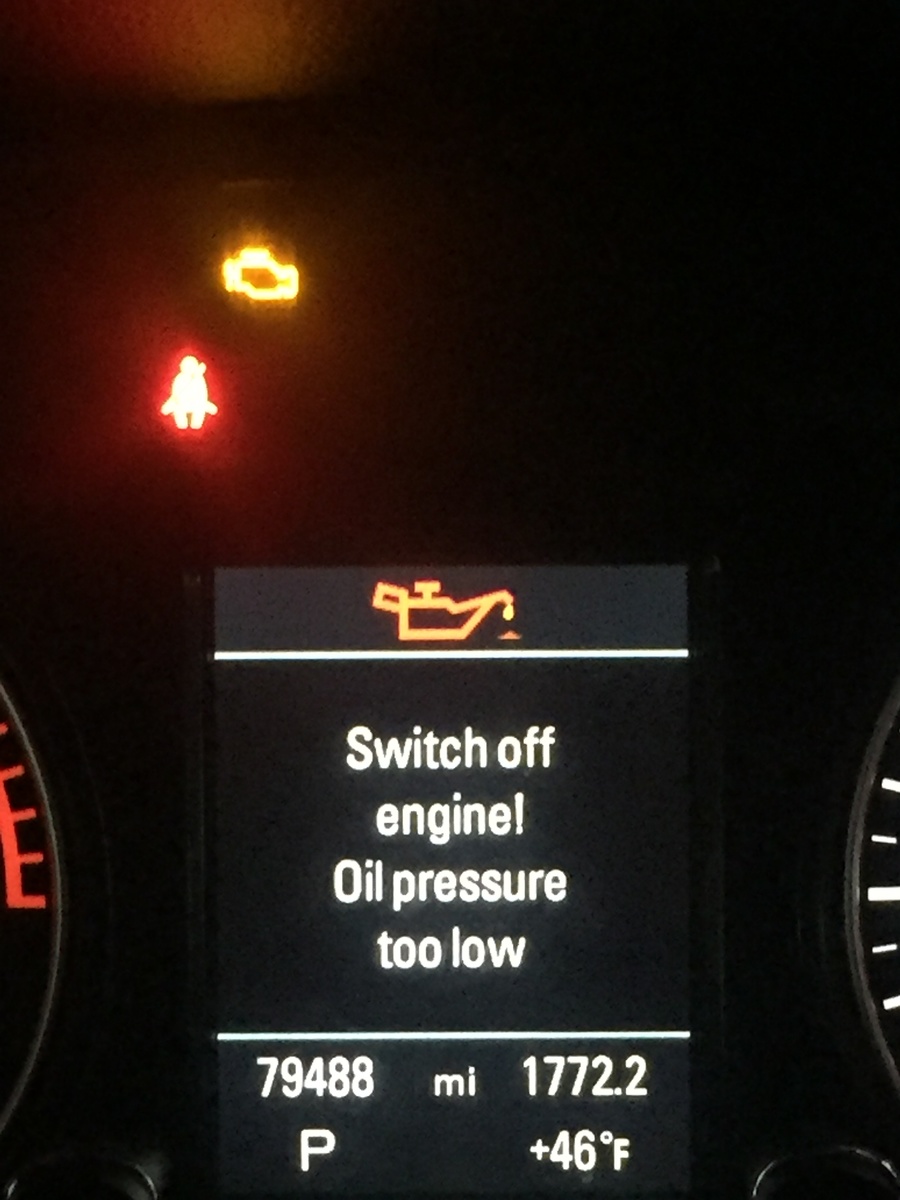 oil pressure switch failure symptoms