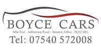 Boyce Cars logo