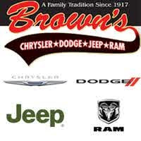 Brown's Chrysler Dodge Jeep Ram logo
