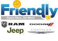 Friendly Dodge Chrysler Jeep Incorporated logo