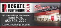 Régate Kia Huntingdon logo