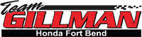Team Gillman Honda Of Fort Bend logo