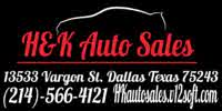 H & K Auto Sales logo
