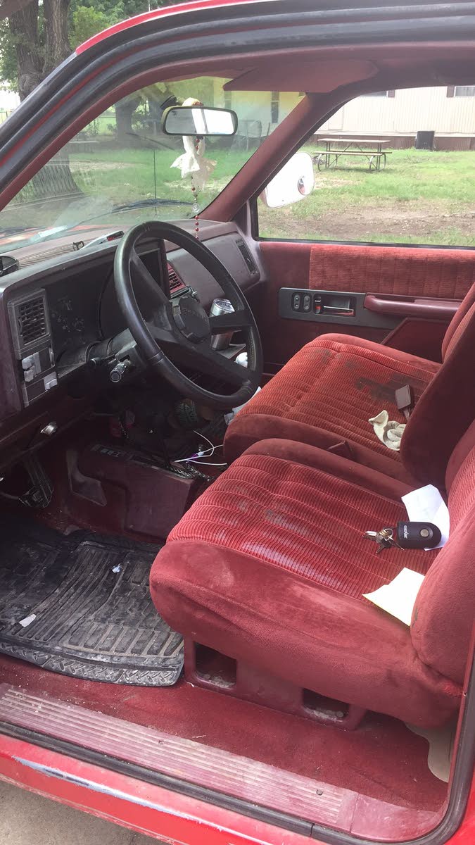 1990 Chevy Silverado Truck Seats 1992 Chevy Truck Interior