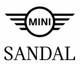 Sandal Wakefield MINI logo