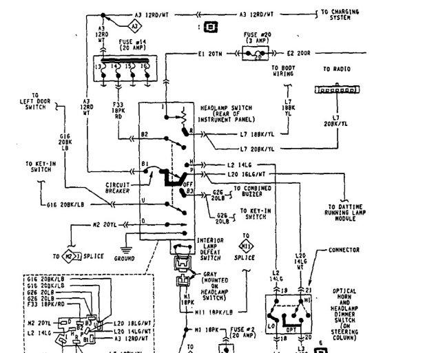 98 Dodge Ram 1500 Headlight Switch Wiring Diagram Collection - Wiring Diagram Sample