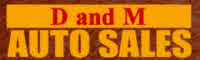 D & M Auto Sales logo