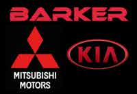 Barker Kia Mitsubishi logo