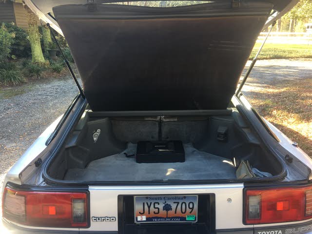 1987 toyota supra interior