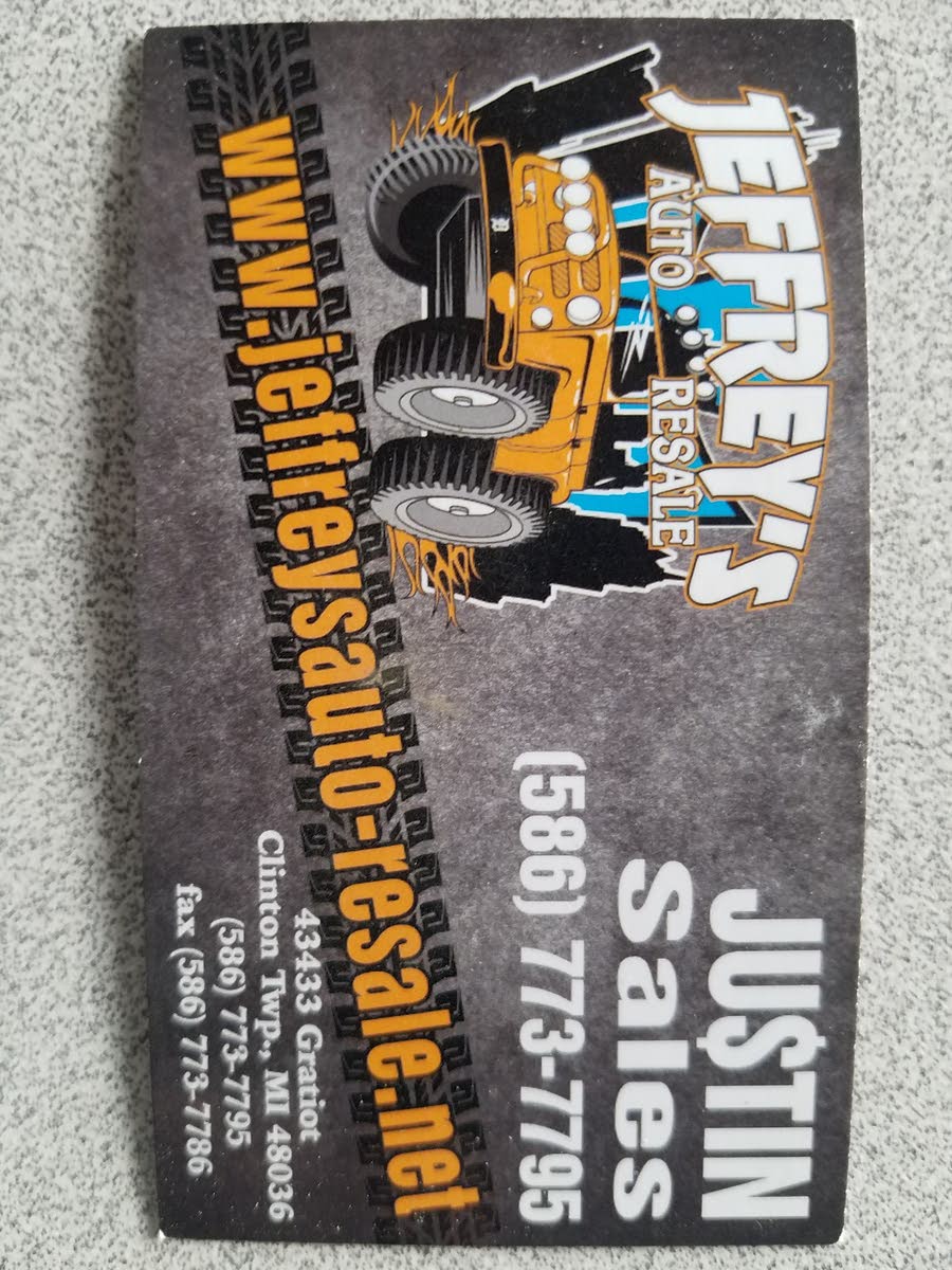 Jeffrey's Auto Resale Clinton Twp, MI Read Consumer reviews, Browse