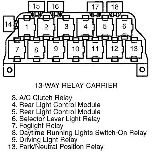 Audi A 4 Glow Plug Relay Location