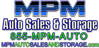 MPM Auto Sales & Storage logo