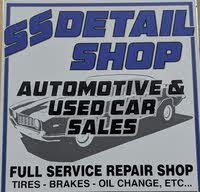 SS Detail Shop Automotive and Used Car Sales logo