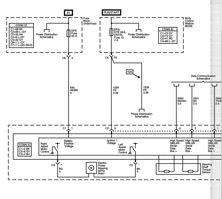 Chevrolet Cobalt Questions - Where is the power steering ... chevy cobalt starter wiring diagram 