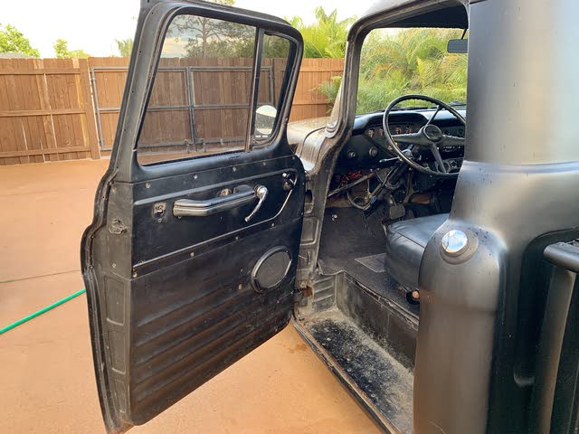 1956 chevy truck interior