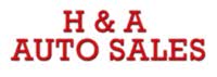 H & A Auto Sales logo