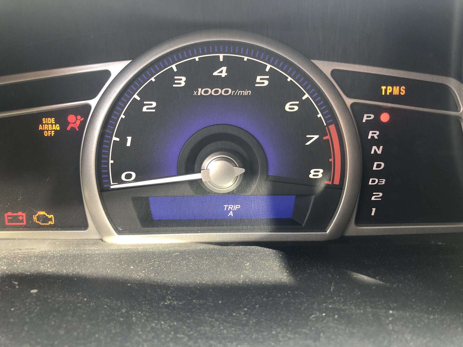 Honda Civic Questions - Odometer does not show mileage but shows oil life -  CarGurus