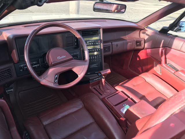 1989 Cadillac Allante Interior Pictures Cargurus