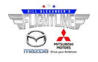 Bill Alexander Flight Line Mazda Mitsubishi logo