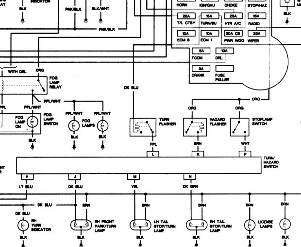 2000 Chevy S10 Wiring Schematics - 2000 Chevy S10 Rear Lights Wiring